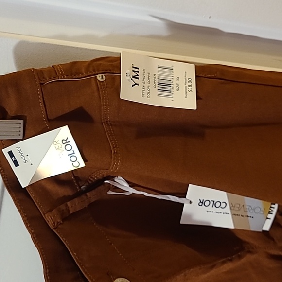 NWT YMI Copper Plus Size Skinny Jeans - Picture 3 of 5
